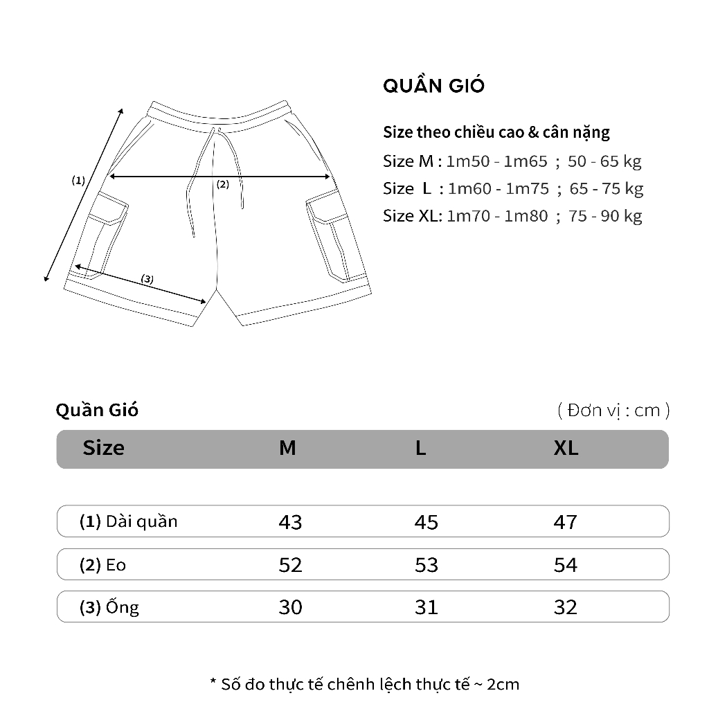 Quần Short GIÓ DÙ THÊU HOGOTO CLUB. Quần Short unisex nam nữ form rộng oversize