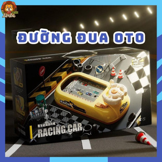 Đường đua xe f1 có màn hình chuyển động và âm thanh vui nhộn