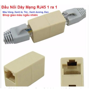 Đầu Nối Dây Mạng RJ45 1 ra 1 (Shop giao màu ngẫu nhiên)