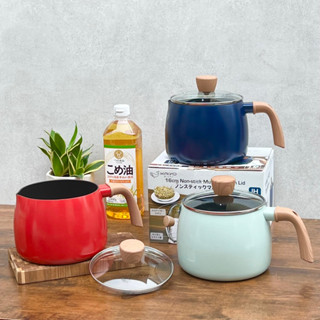 Nồi chiên ngập dầu có vòi rót Kaiyo 16cm, nồi chống dính Nhật, dùng được cho bếp từ và mọi loại bếp - Hàng chính hãng