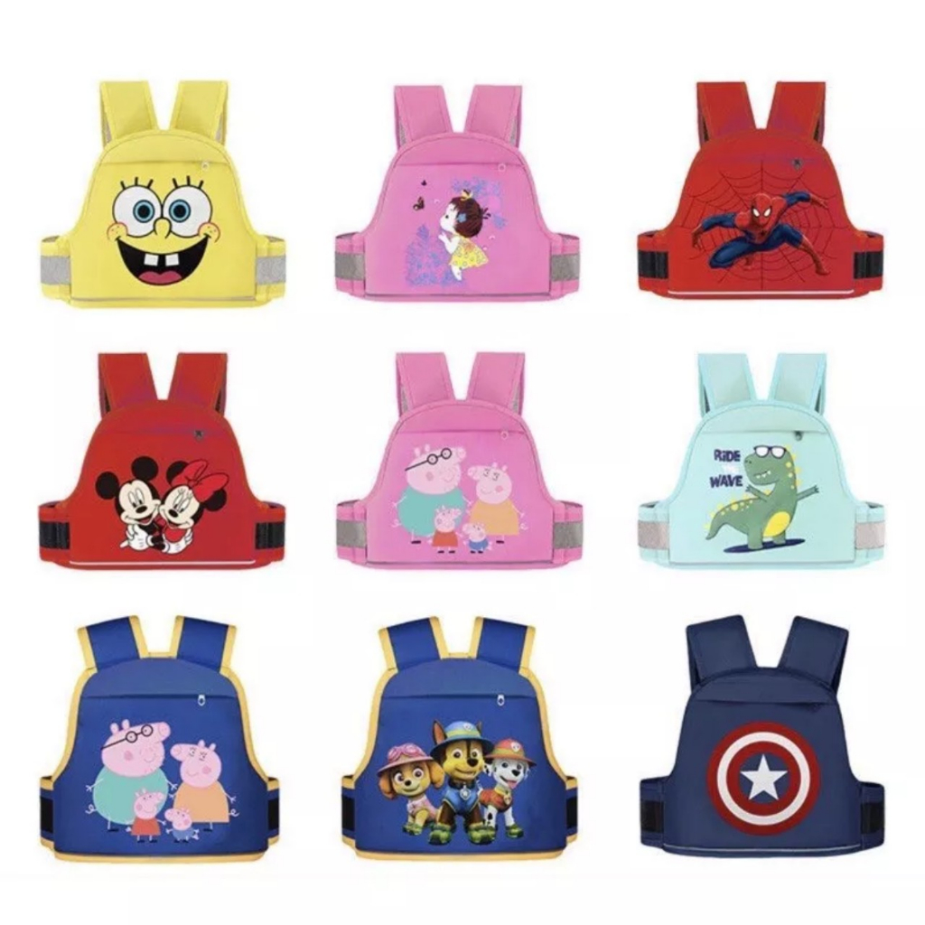 Đai Địu ngồi xe máy vai đeo cho bé an toàn-pc0037