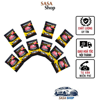 Bột rửa xe ô tô, bột tạo bọt rửa xe ô tô car shampoo powder 5g