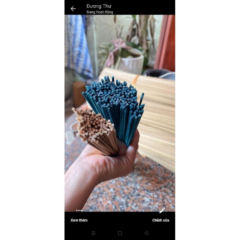 1kg que tre cắm hoa sáp