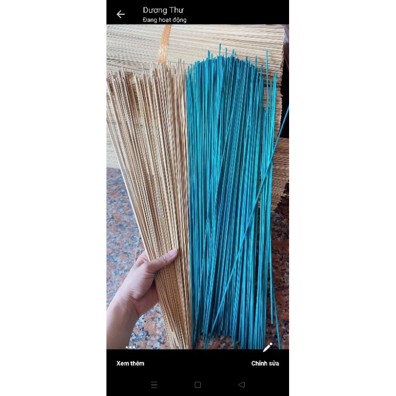 1kg que tre cắm hoa sáp