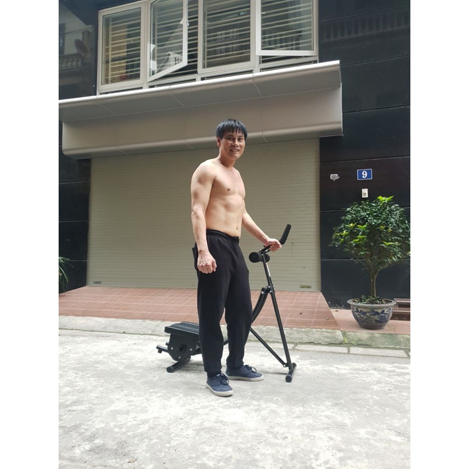 Máy tập cơ bụng, hông, tay, eo, ngực cơ bản tại nhà- Cam kết chính hãng, bảo hành 12 tháng