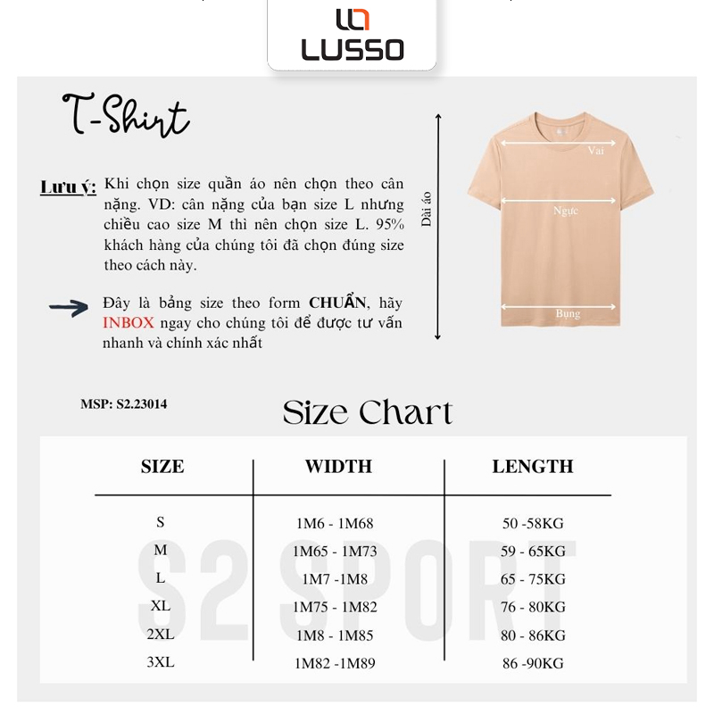 Áo Thun Nam Ngắn Tay Cổ Tròn LUSSO Vải Cotton USA Premium Mềm Mịn Co Giãn 4 Chiều Mặc Hè Thoáng TSL23-001