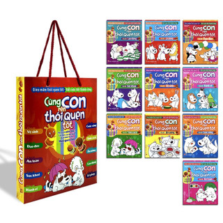 Sách: combo cùng con rèn thói quen tốt - gieo mầm thói quen tốt - gặt cuộc đời thành công