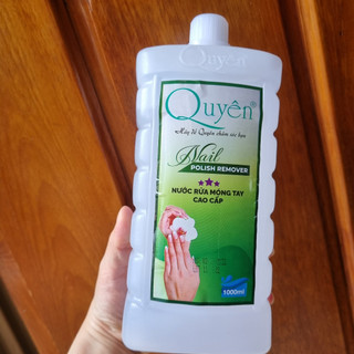 Nước rửa móng tay aceton Quyên chính hãng - Nước rửa axeton loại tốt tẩy mạnh, sạch nhanh, mùi dễ chịu