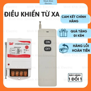 Công tắc điều khiển từ xa LW 1000m và 3000m có học lệnh,điều khiển tự động lw bật đèn từ xa,bộ điều khiển từ xa Lw