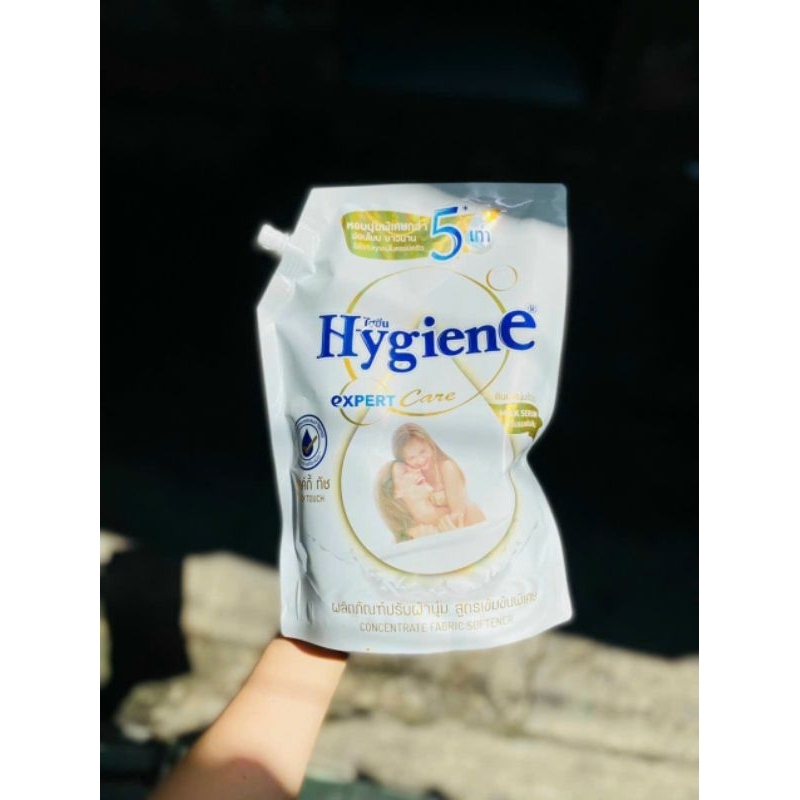 Nước Xả Vải HYGIENE Thái Lan Đậm đặc Lưu Hương Trắng(1300ml)