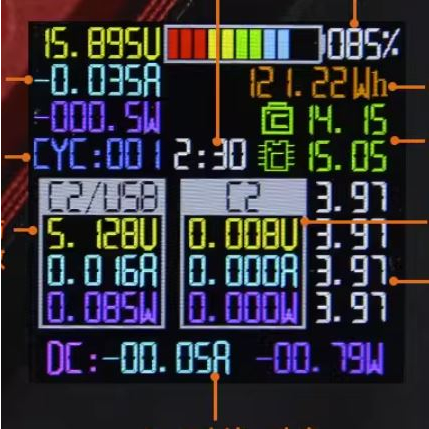Box Sạc Pin Dự Phòng 2 x 100W 40.000mah 2 TypeC + 1 USB + 1 DC 16.8V