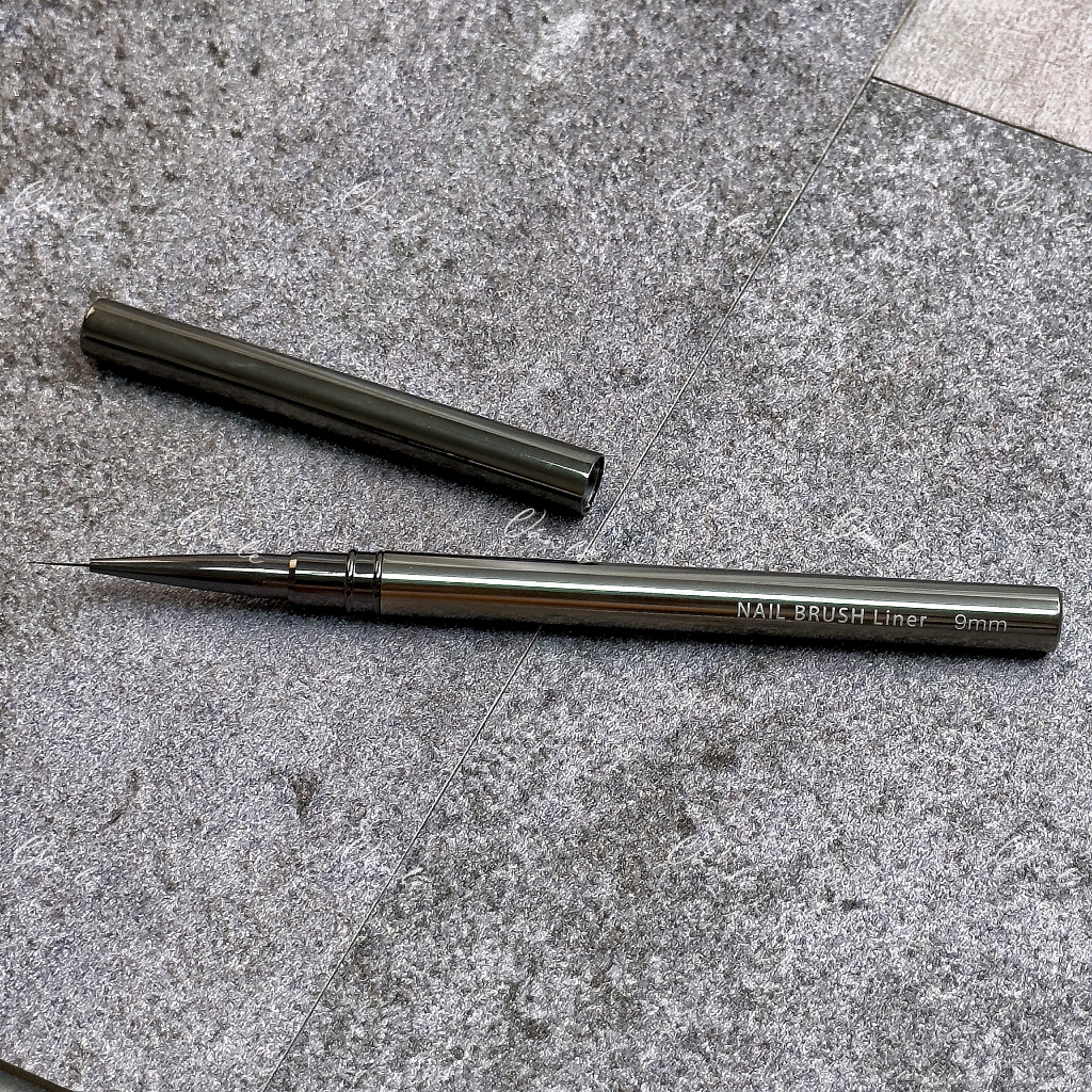 Cọ nét vẽ nail Liner xám vẽ móng