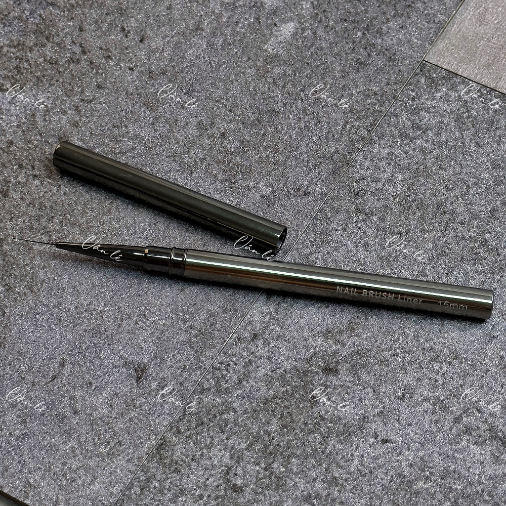 Cọ nét vẽ nail Liner xám vẽ móng