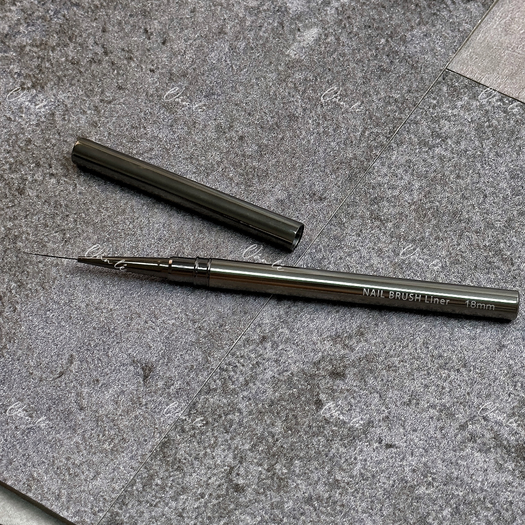 Cọ nét vẽ nail Liner xám vẽ móng
