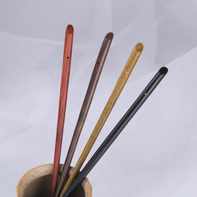 Cán trâm gỗ đàn hương 18cm nguyên liệu làm trâm làm trang sức cổ trang cosplay cổ phục