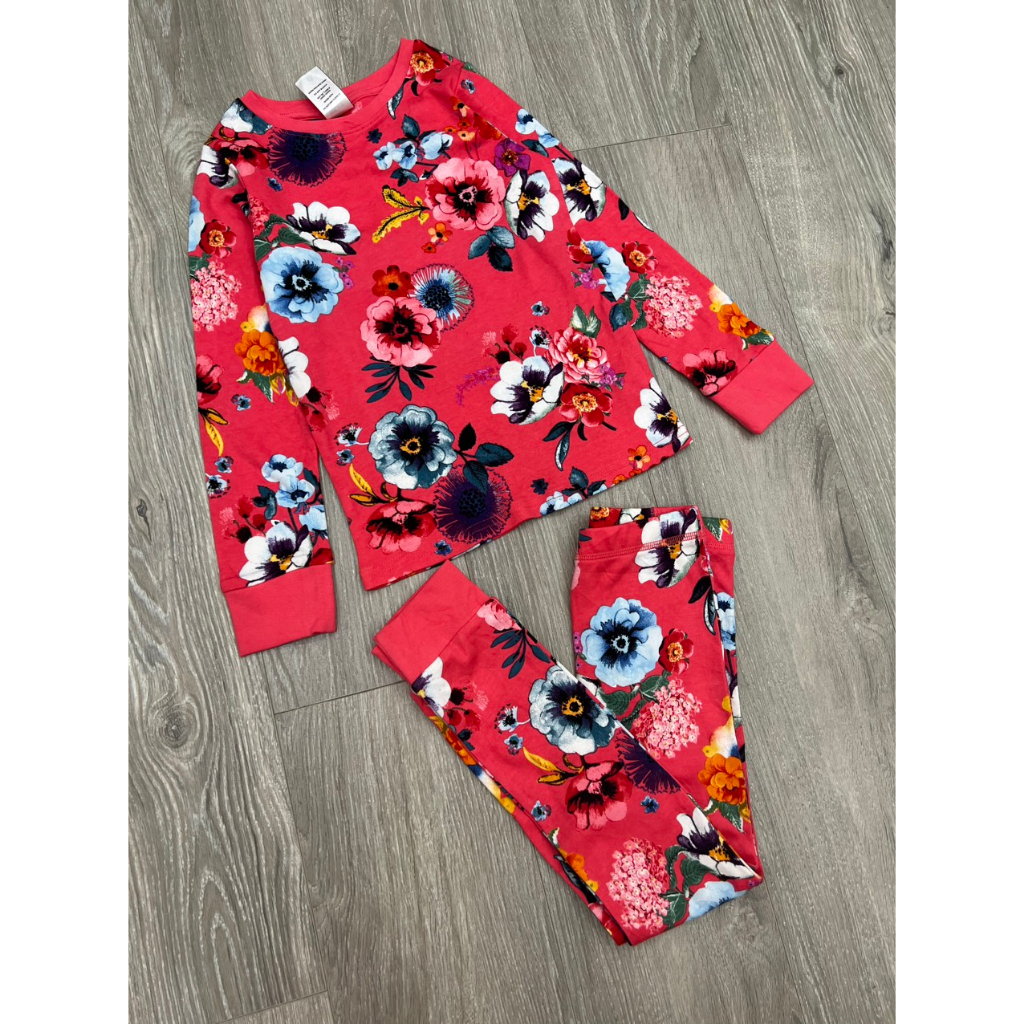 Bộ thu đông bé gái cotton mềm mại