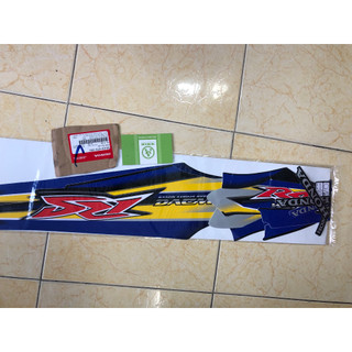 Bộ tem Wave RS 2008 màu xanh mực