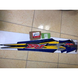 Bộ tem Wave RS 2008 màu xanh mực