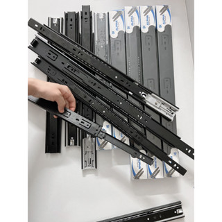 [3 bi] Bộ 2 thanh ray trượt hộc tủ - Ray bi  bản 35 ngăn kéo tủ - ALPHA