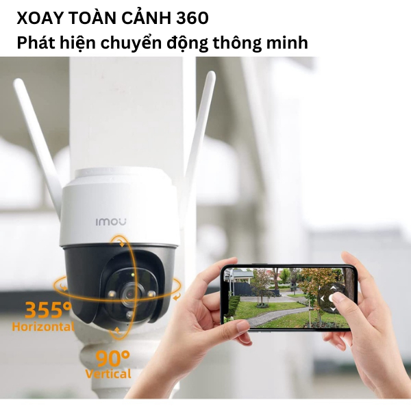 Camera WIFI ngoài trời imou  IPC-S21FP 2MP hàng chính hãng
