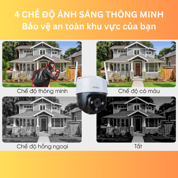 Camera WIFI ngoài trời imou  IPC-S21FP 2MP hàng chính hãng