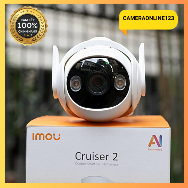 Camera wifi Imou Cruiser 2 IPC-GS7EP-3M0WE  _ 5M Hàng bảo hành chính hãng- át hiện người và xe cộ