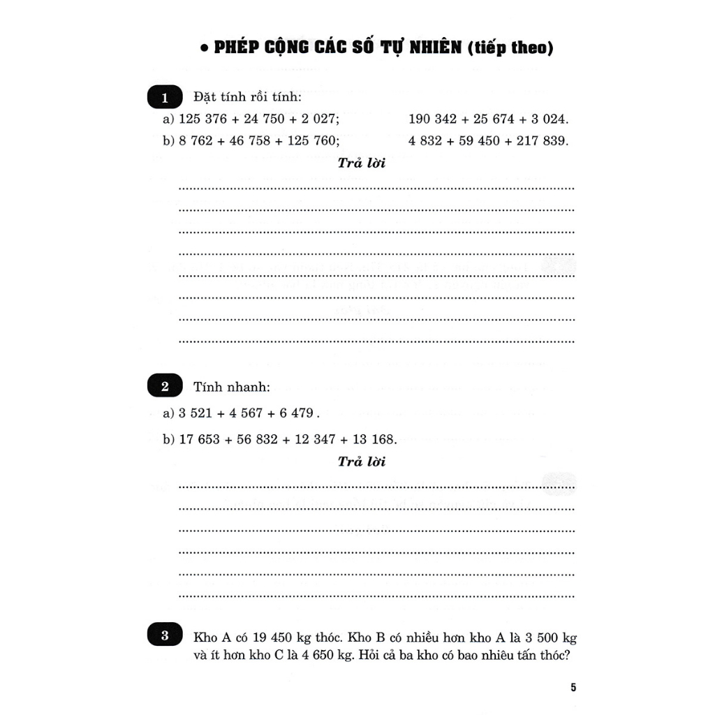 Sách - Vở Bài Tập Nâng Cao Toán 4 Tập 2  - HA