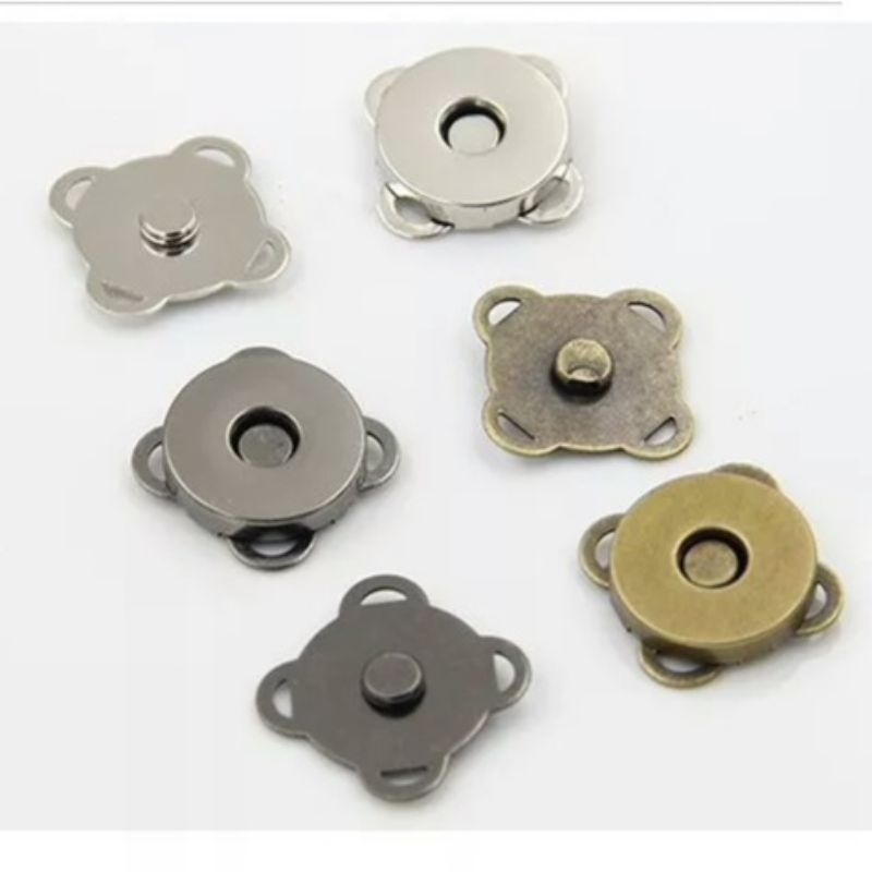 10 bộ hít nam châm gắn túi xách size 1.4cm_1.8cm