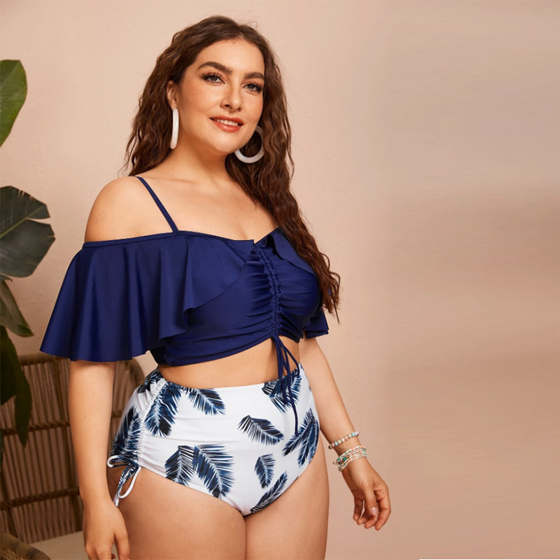 Đồ bơi, Bikini 2 mảnh Size Lớn, Giấu Bụng, Kín Đáo Cho Người Béo Mập #B101