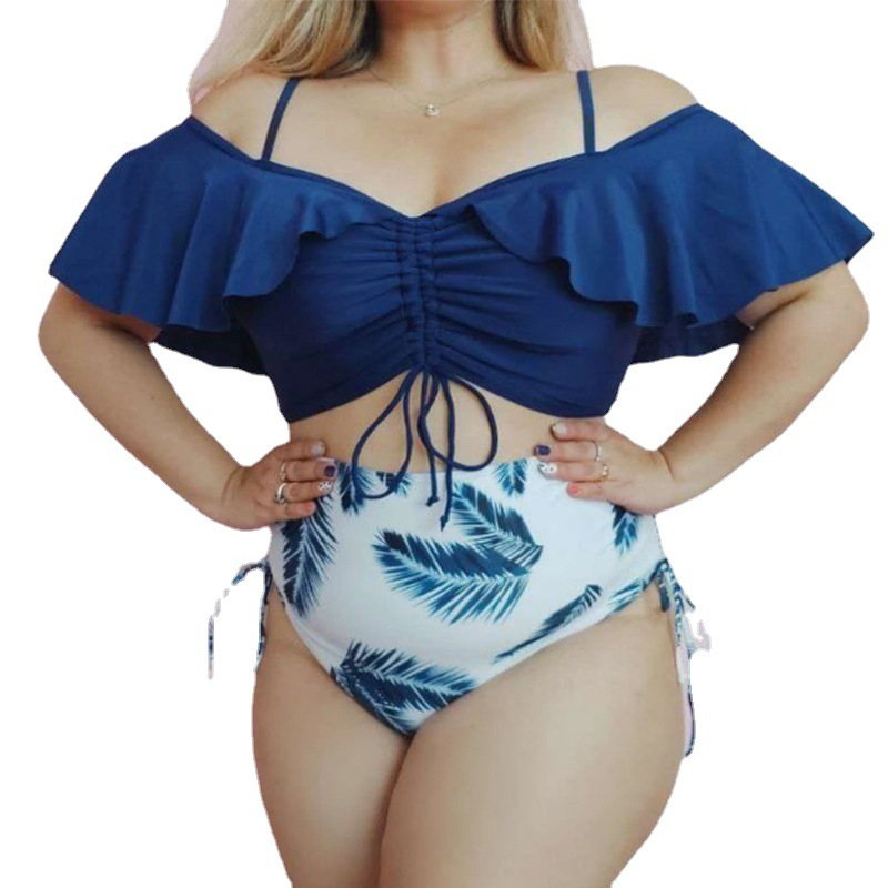 Đồ bơi, Bikini 2 mảnh Size Lớn, Giấu Bụng, Kín Đáo Cho Người Béo Mập #B101