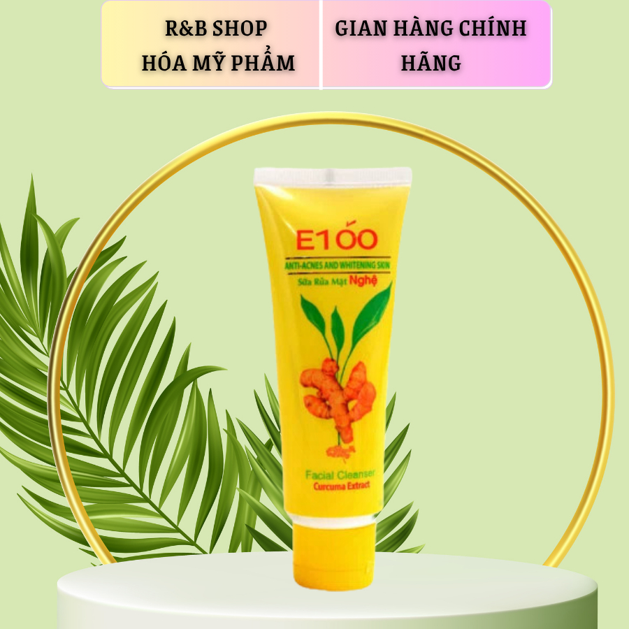 Sữa rửa mặt nghệ E100 tuýt (100g)