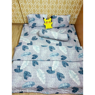 [1M8*2M nệm cao 5-15cm] bộ ga thun lạnh Hàn quốc 4 món