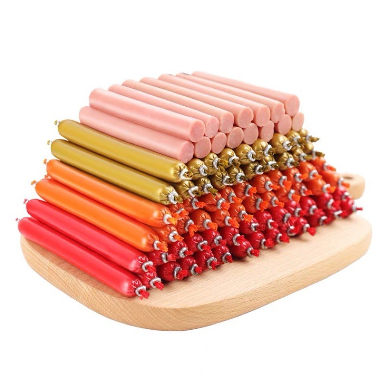 Xúc xích cho chó mèo thanh lẻ 15g vị Gà,Vịt,Bò,Cá,Phô Mai