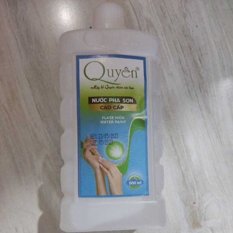 nước pha sơn thường 500ml | Quyên