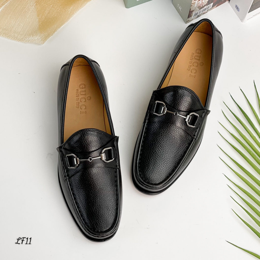 Giày da Loafer nam Gucci LF11 Da bò cao cấp