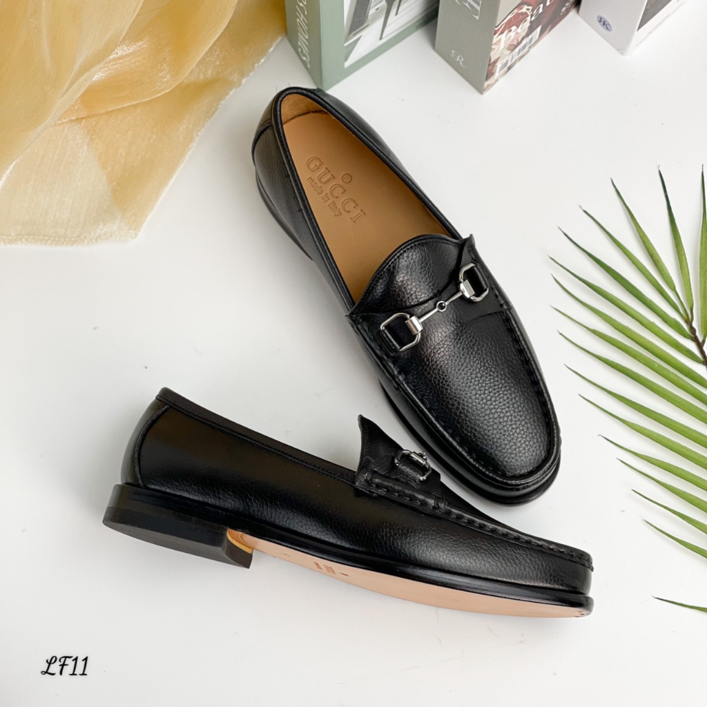 Giày da Loafer nam Gucci LF11 Da bò cao cấp