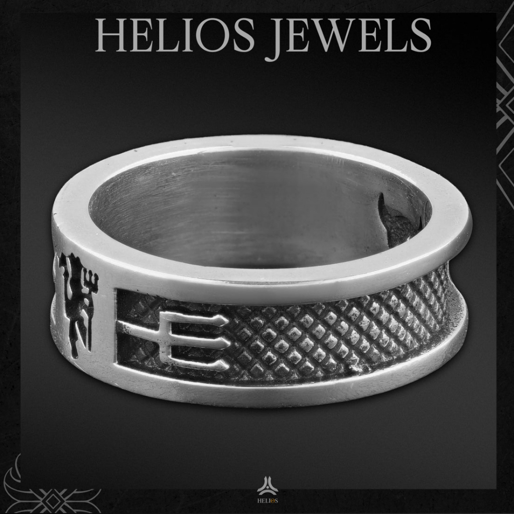 Nhẫn Bạc S925 RED DEVIL RING Helios Silver Original