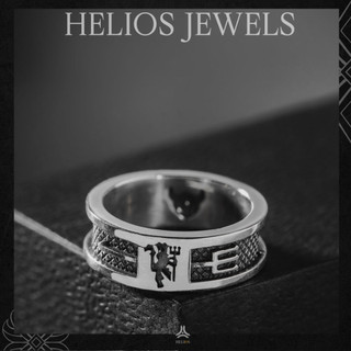 Nhẫn Bạc S925 RED DEVIL RING Helios Silver Original