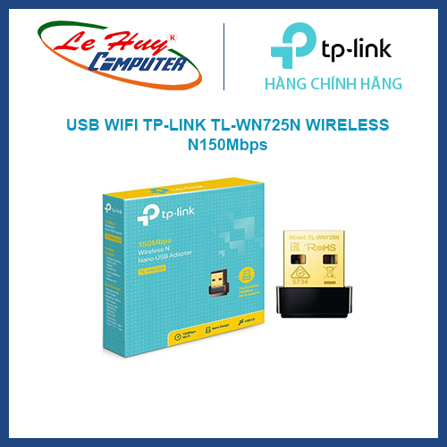 USB Wifi TP-Link TL-WN725N Wireless N150Mbps (Hàng chính hãng)