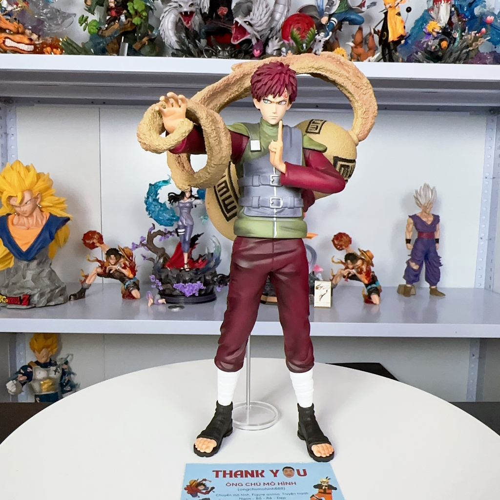 Mô hình Gaara bão cát,mô hình Naruto Gaara chiến đấu 26cm Ongchimohinh MH501