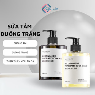  Sữa Tắm Trắng Da Dưỡng Ẩm Tẩy Da Chết CICILIA 500ml CI-032