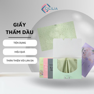Film Thấm Dầu Oil Clear Film CICILIA Gói 100 Tờ CI-031