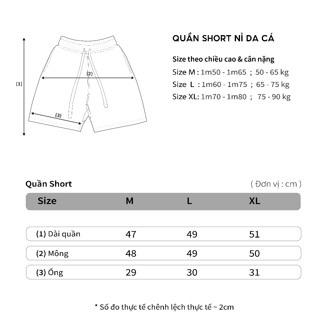 Quần short GENERATION HOGOTO CLUB nỉ da cá