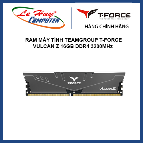  Ram Máy Tính TEAMGROUP T-Force Vulcan Z 16GB DDR4 3200MHz