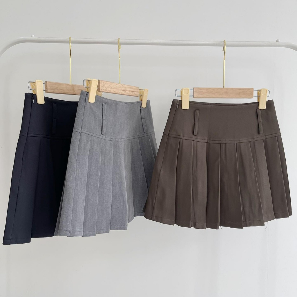 Chân váy xoè dáng tennis lưng cao dáng chữ A from xinh chất đẹp hàng loại 1