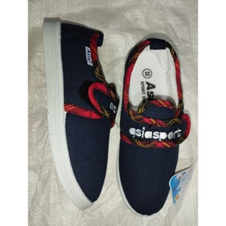 ASIA SPORTS | Giày thể dục quay dán xanh, dành cho nam nữ học sinh, người lớn tập thể dục, lao động