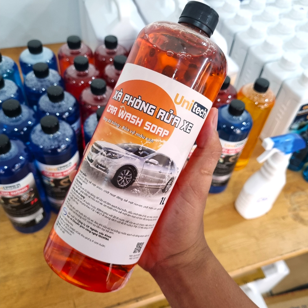Combo 5 món Rửa Sên & Rửa Xe UNITECH