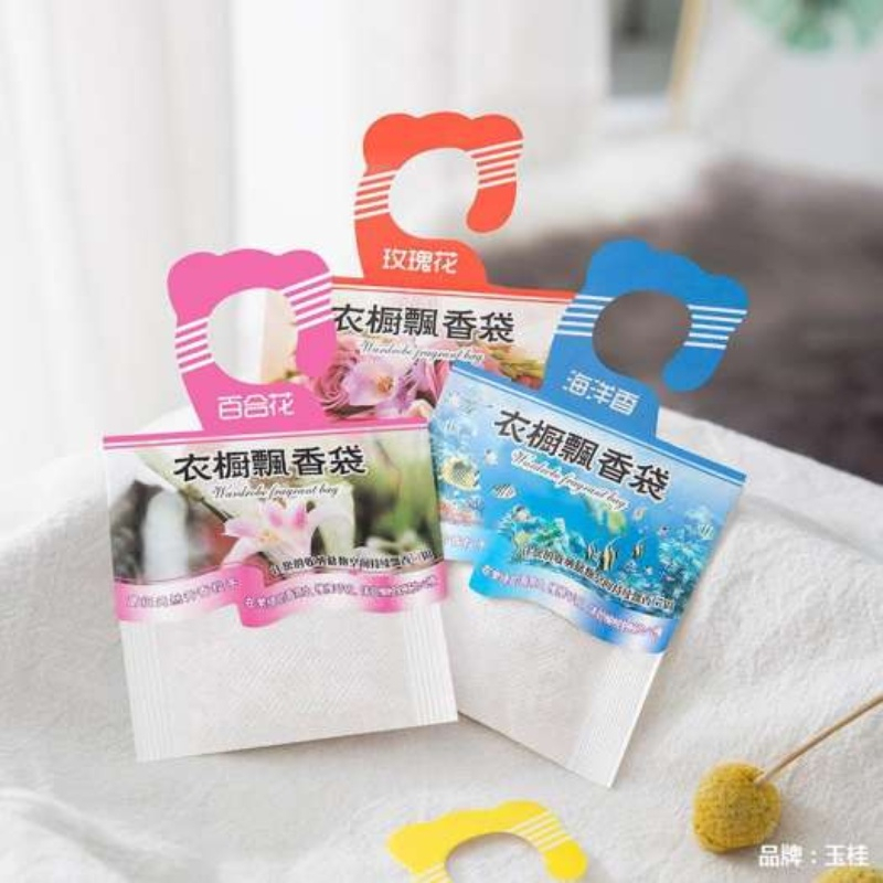 Túi thơm mini treo tủ quần áo, túi thơm thảo mộc mùi hương tự nhiên treo phòng ngủ