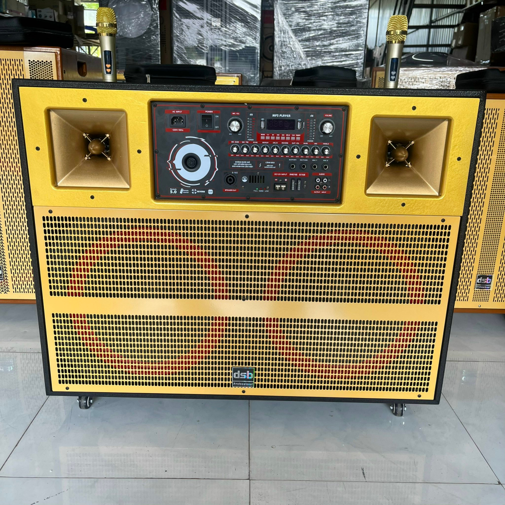 Loa Kéo Di Động 40 Đôi Kèm 2 Miro - Dàn Karaoke Ngoài Trời Bass 40 Col 51 Từ 140, 2 Trep 250