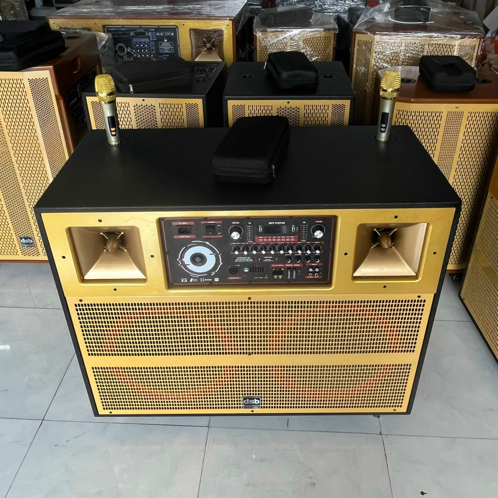 Loa Kéo Di Động 40 Đôi Kèm 2 Miro - Dàn Karaoke Ngoài Trời Bass 40 Col 51 Từ 140, 2 Trep 250